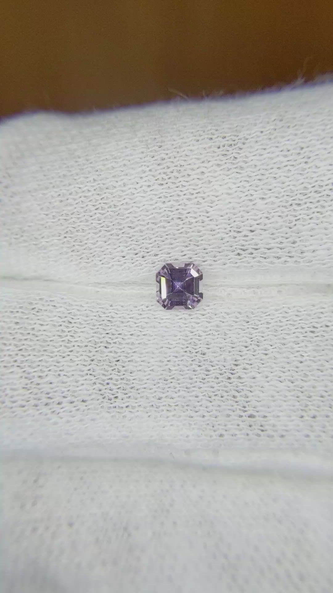 0.37 Ct. Pink Sapphire from Ceylon (Sri Lanka) Size Video