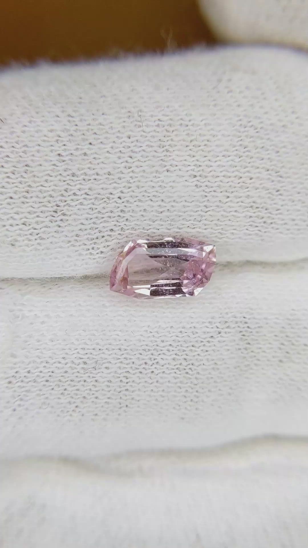 1.49 Ct. Pink Sapphire from Ceylon (Sri Lanka) Size Video