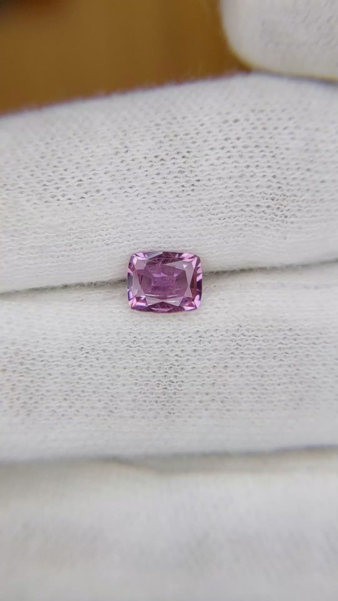 1.18 Ct. Pink Sapphire from Ceylon (Sri Lanka) Size Video