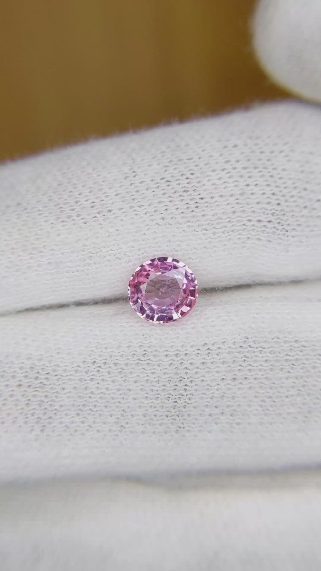 1.19 Ct. Pink Sapphire from Ceylon (Sri Lanka) Size Video
