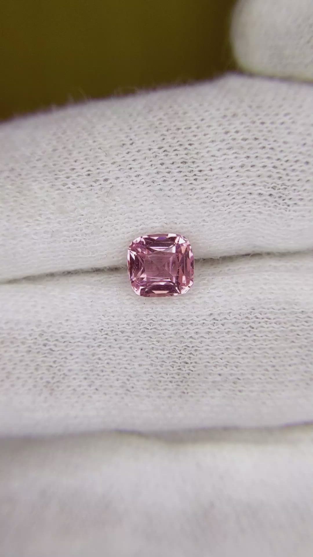 1.46 Ct. Pink Sapphire from Ceylon (Sri Lanka) Size Video