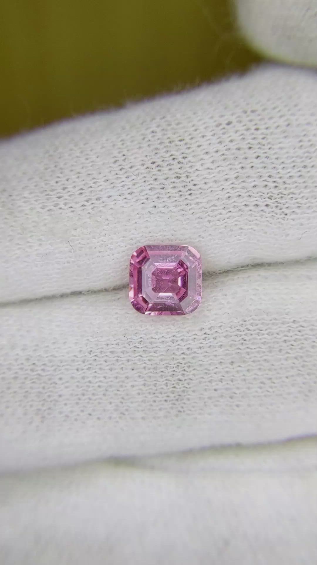 1.52 Ct. Pink Sapphire from Ceylon (Sri Lanka) Size Video
