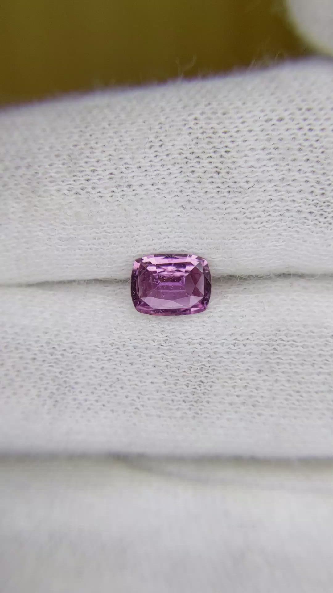 1.12 Ct. Pink Sapphire from Ceylon (Sri Lanka) Size Video