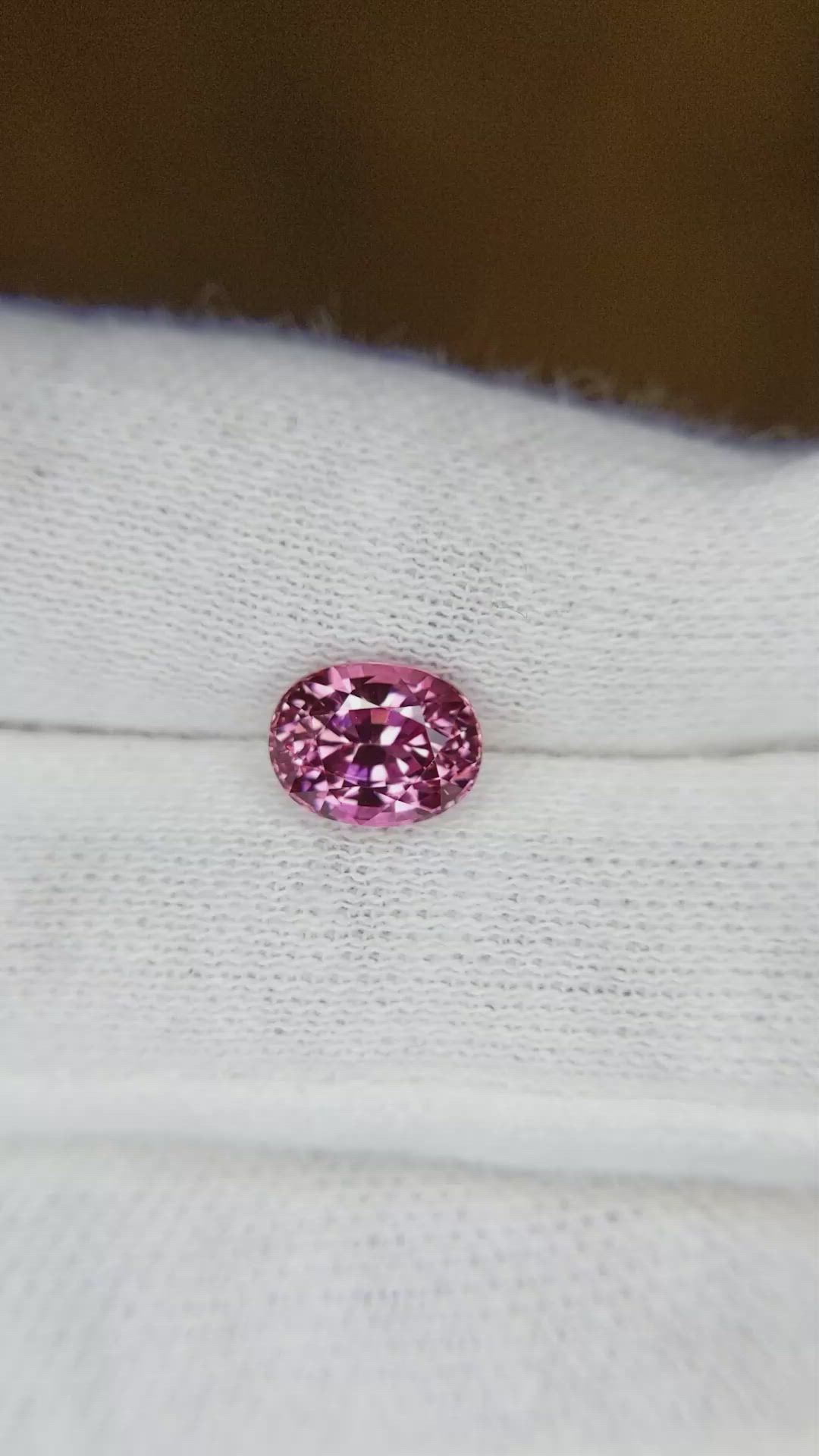 1.92 Ct. Pink Sapphire from Ceylon (Sri Lanka) Size Video