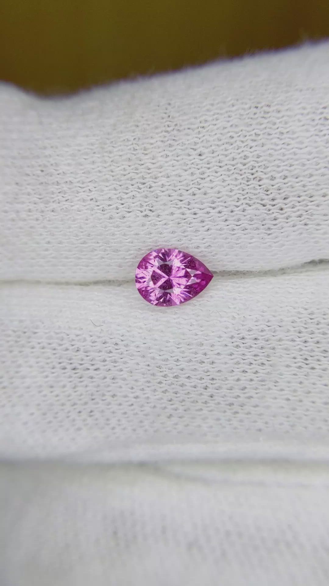 0.71 Ct. Pink Sapphire from Madagascar Size Video