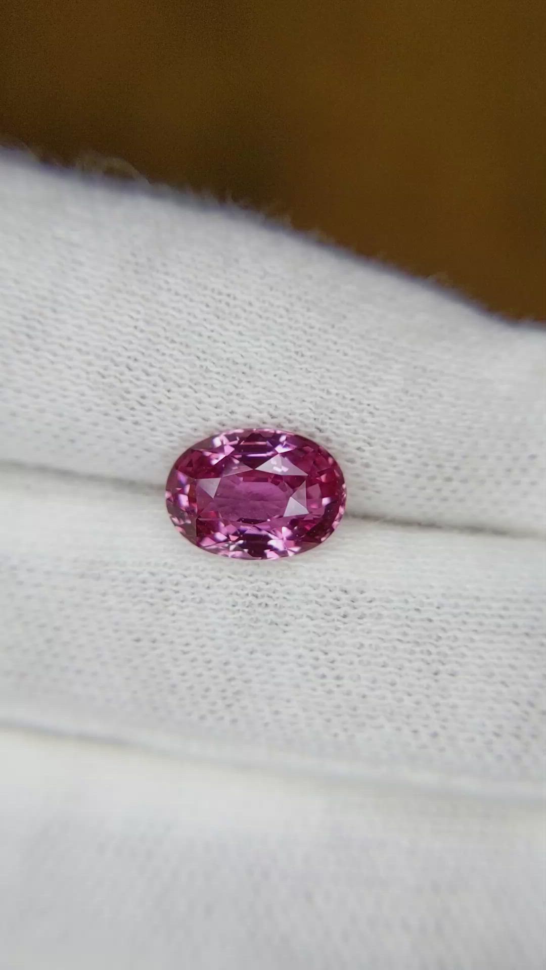 3.03 Ct. Pink Sapphire from Madagascar Size Video