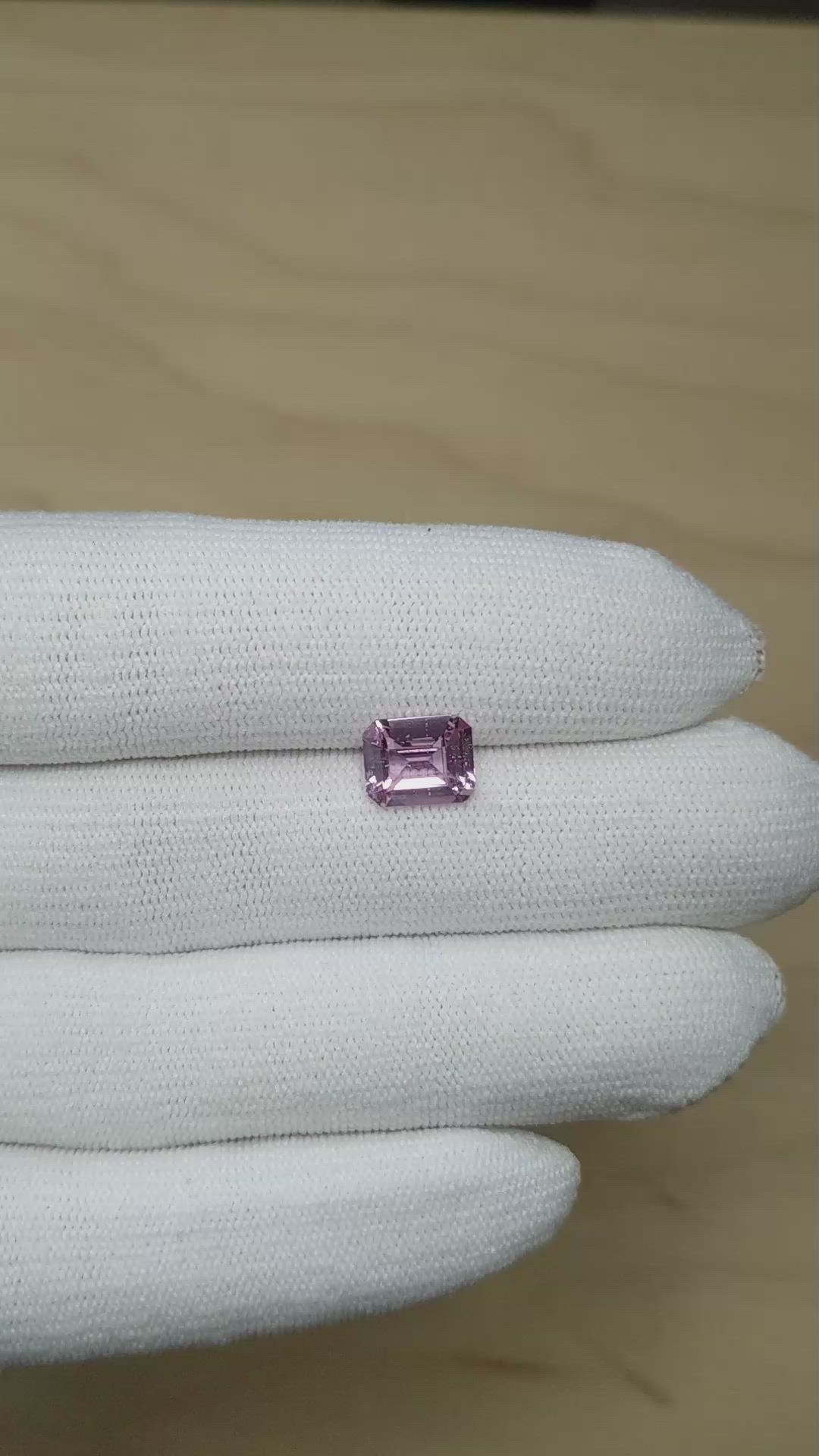 2.47 Ct. Pink Sapphire from Madagascar Size Video