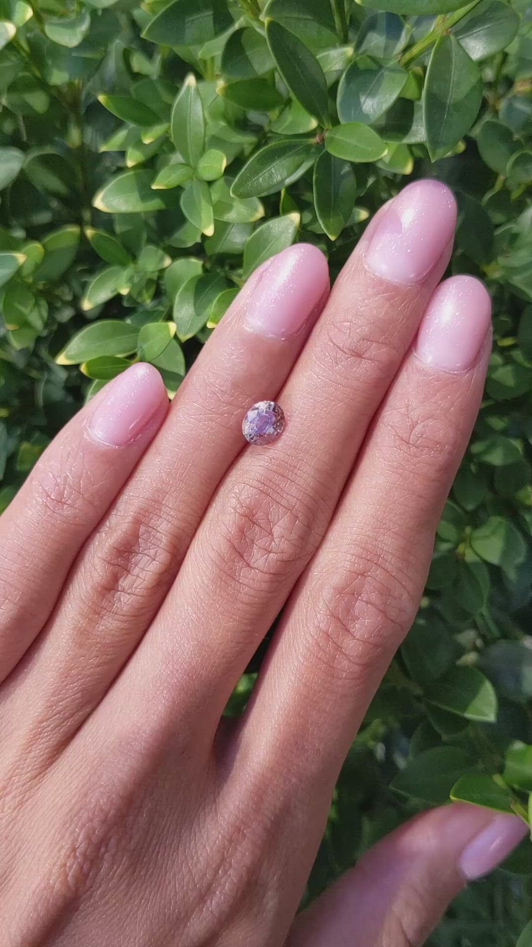 1.20 Ct. Padparadscha Sapphire from Madagascar Size Video
