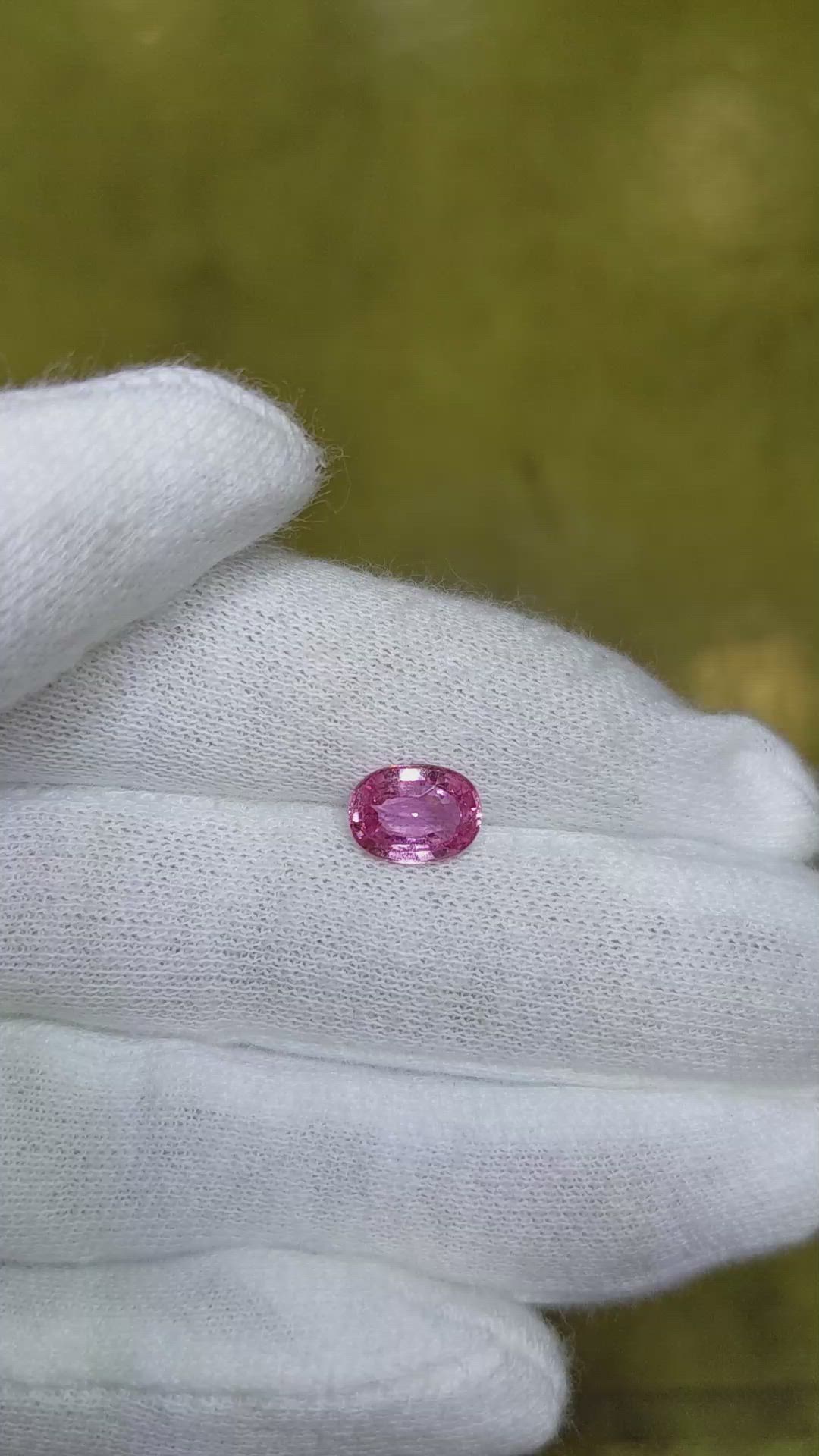 1.97 Ct. Padparadscha Sapphire from Madagascar Size Video