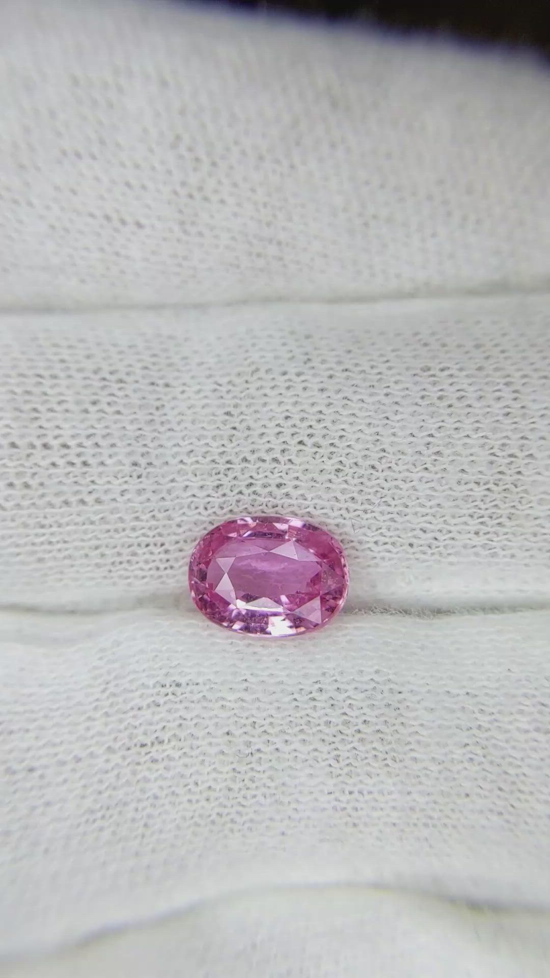 1.97 Ct. Padparadscha Sapphire from Madagascar Size Video