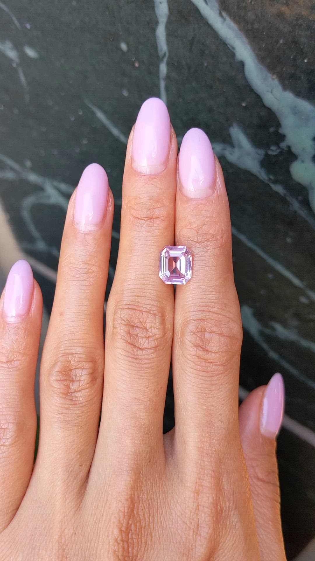 3.24 Ct. Padparadscha Sapphire from Madagascar Size Video