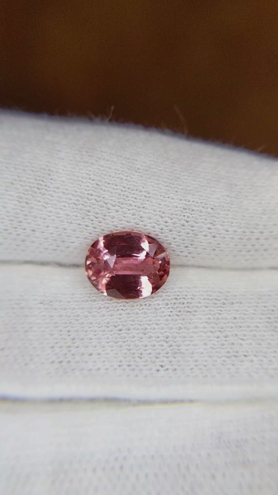 2.55 Ct. Padparadscha Sapphire from Madagascar Size Video