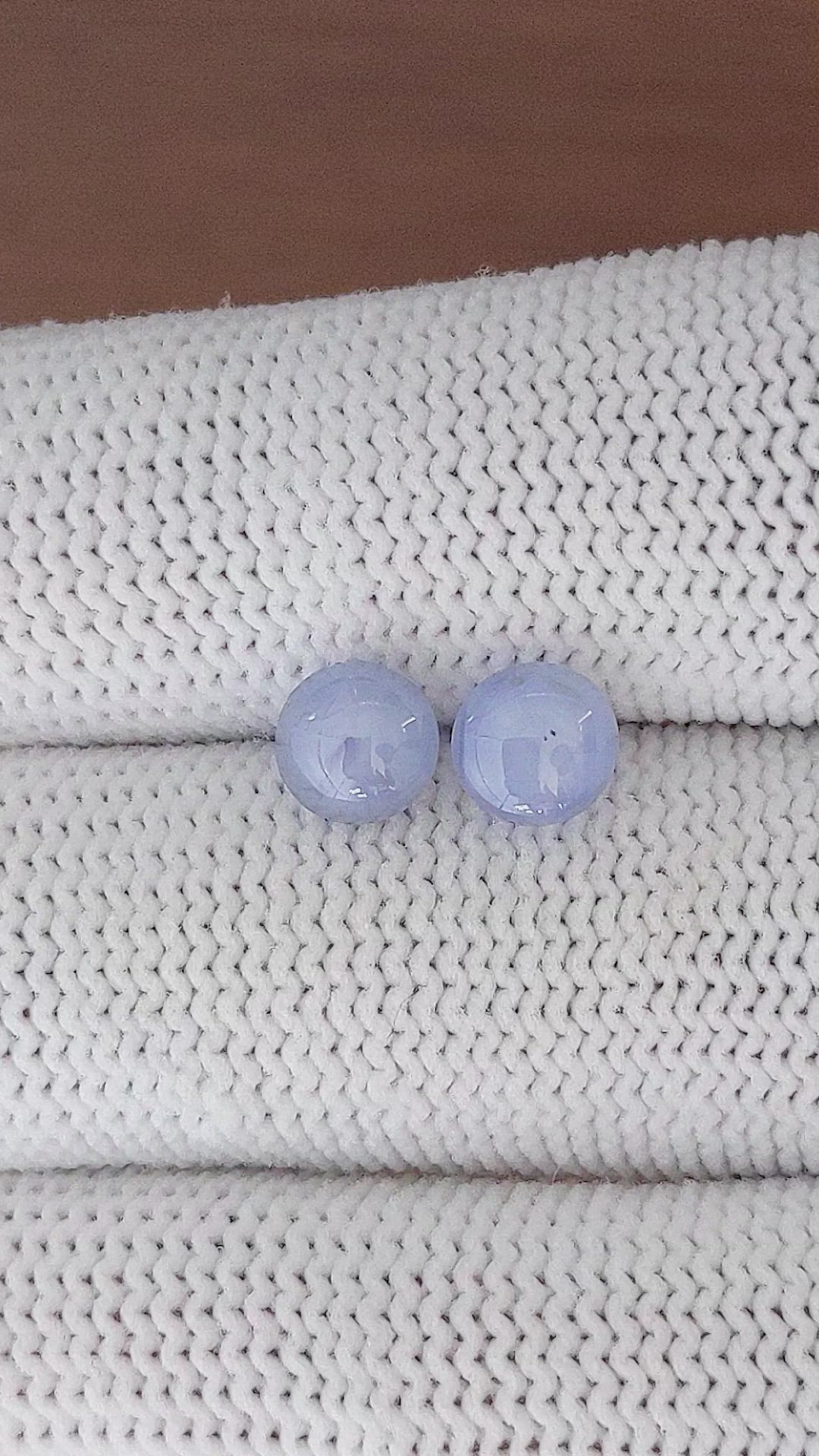 3.94&nbsp;Ct.Tw.Total Carat Weight Blue Star Sapphire Pair from Ceylon (Sri Lanka) Size Video