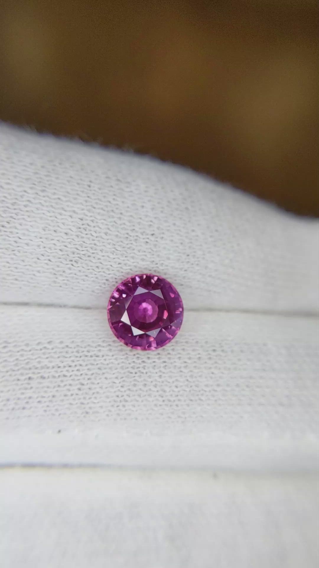 2.04 Ct. Pink Sapphire from Ceylon (Sri Lanka) Size Video