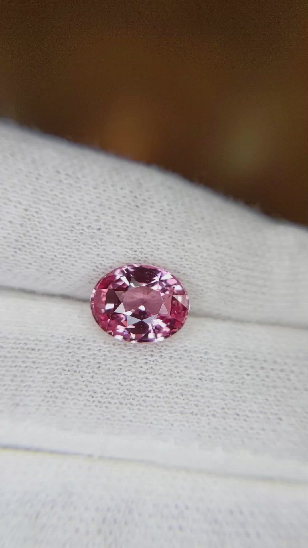 3.01 Ct. Padparadscha Sapphire from Madagascar Size Video