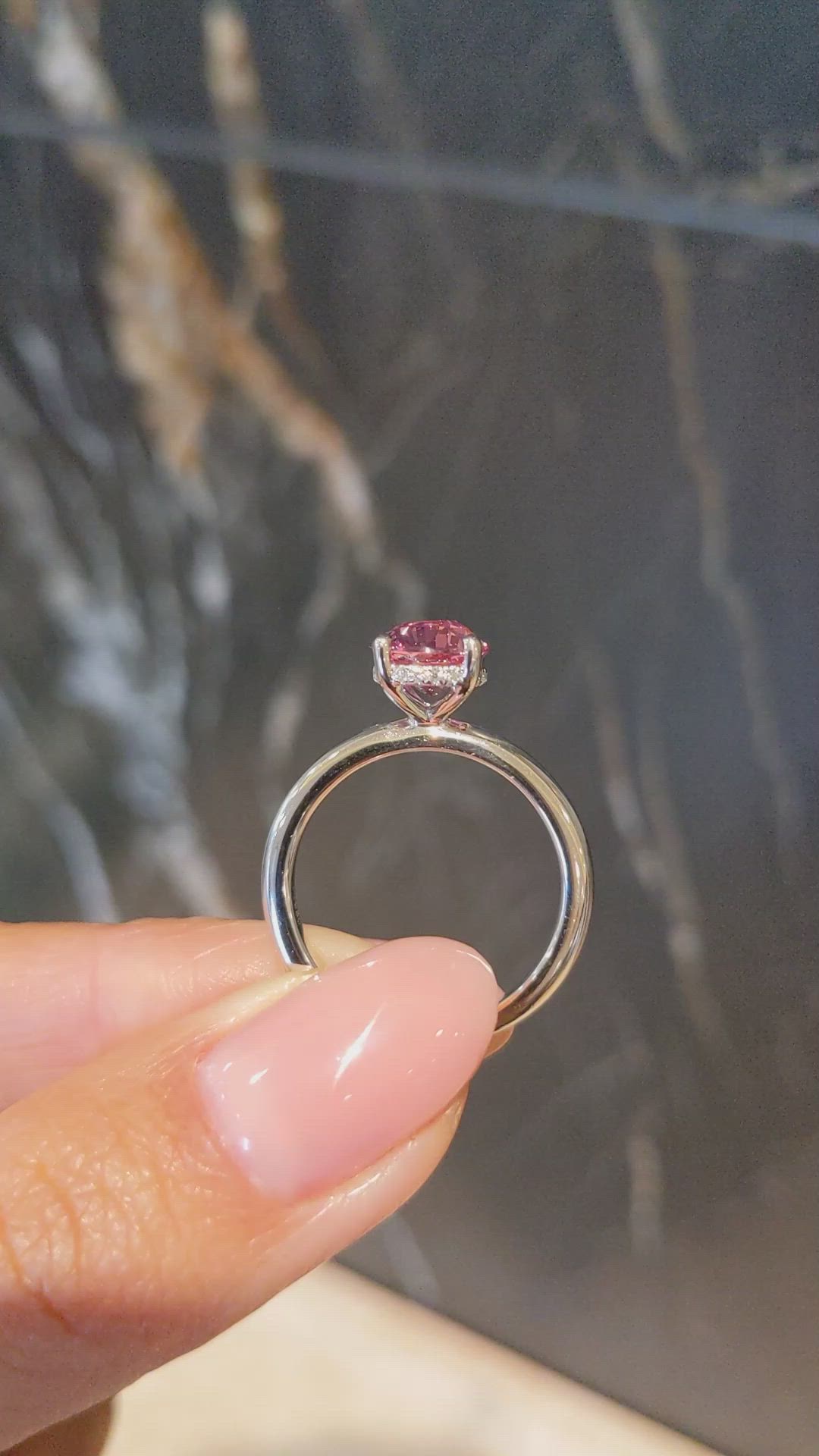3.01 Ct. Padparadscha Sapphire from Madagascar Size Video