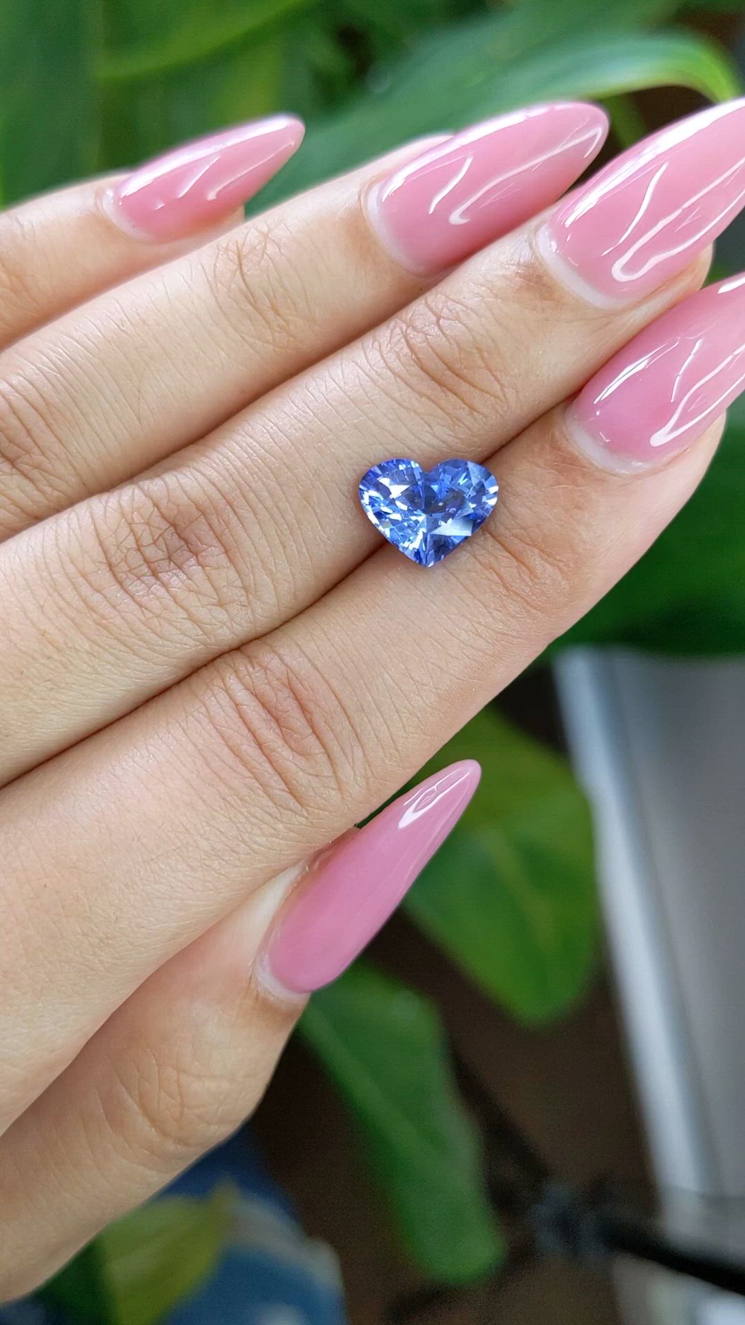 2.79 Ct. Blue Sapphire from Ceylon (Sri Lanka) Size Video