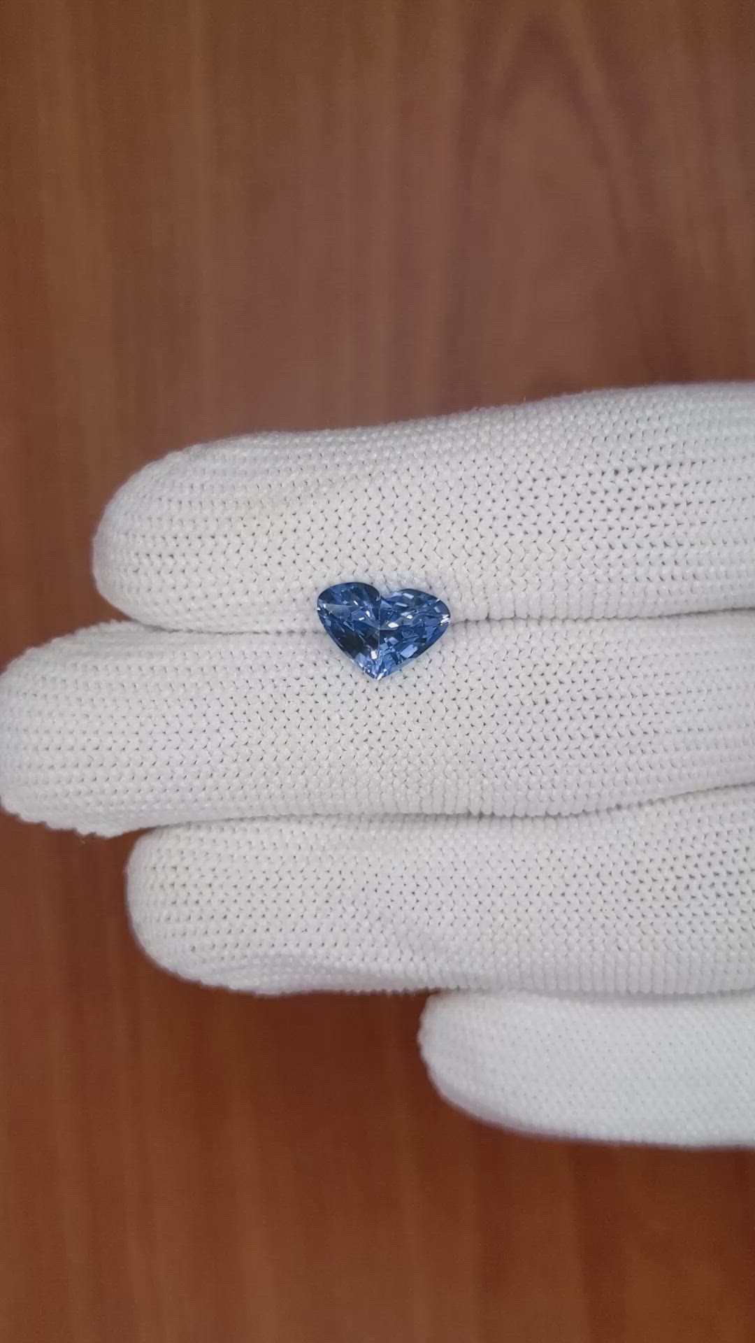 2.34 Ct. Blue Sapphire from Ceylon (Sri Lanka) Size Video