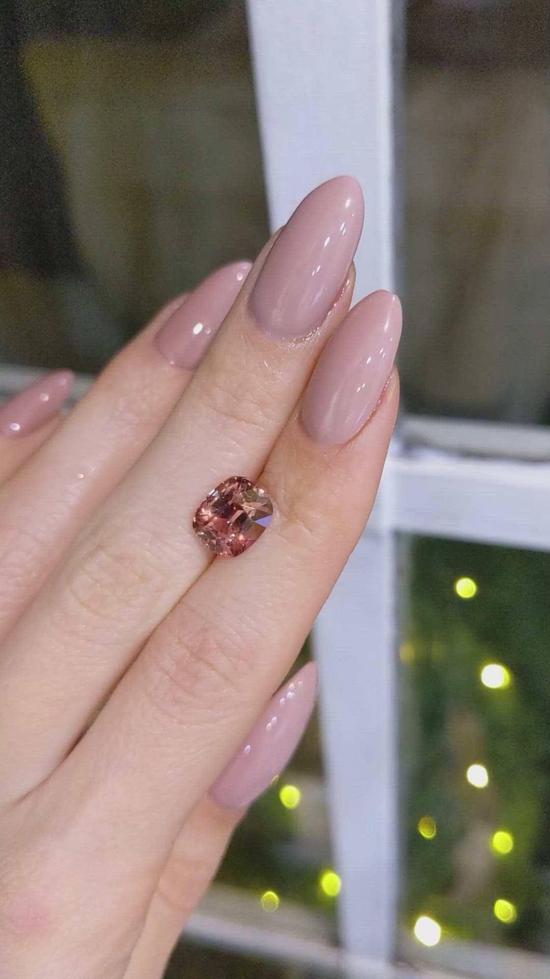 4.03 Ct. Padparadscha Sapphire from Madagascar Size Video