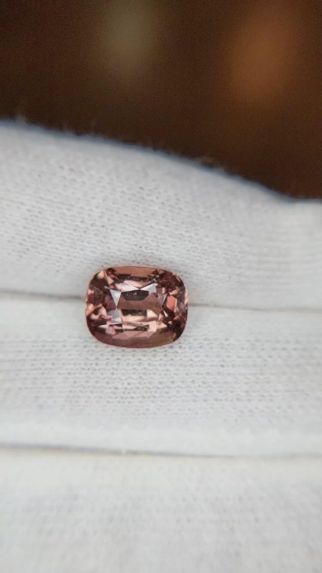 4.03 Ct. Padparadscha Sapphire from Madagascar Size Video