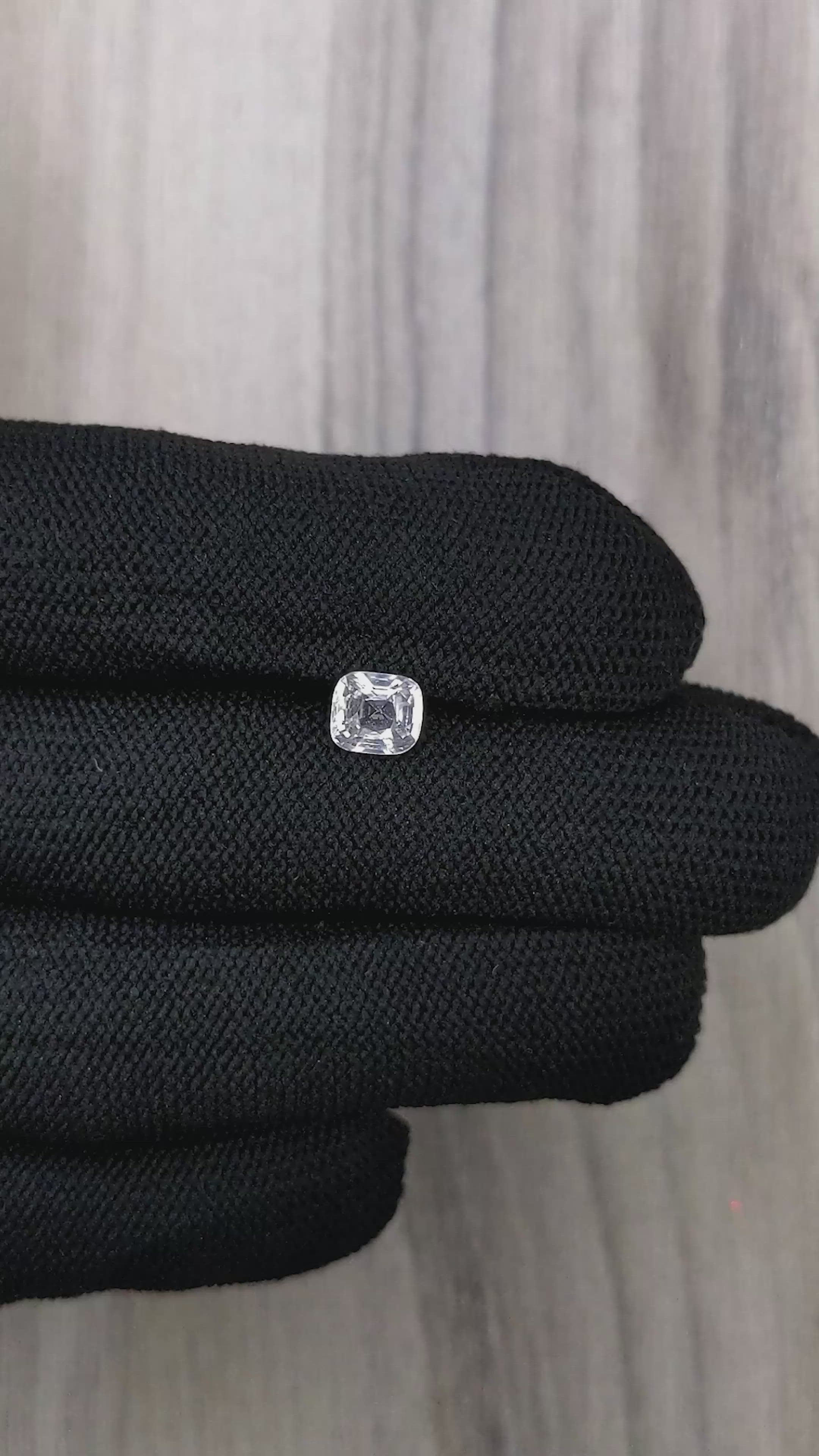 1.51 Ct. Sapphire from Ceylon (Sri Lanka) Size Video