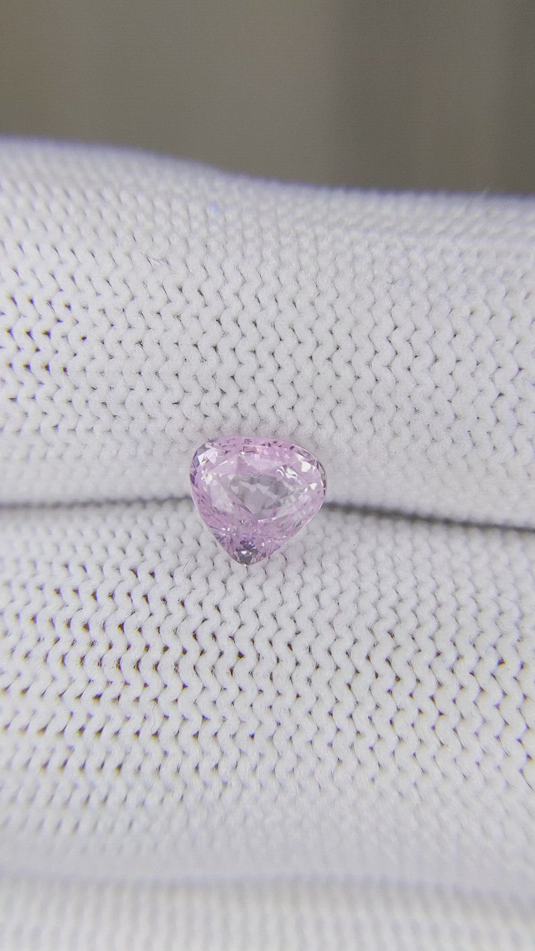 1.53 Ct. Pink Sapphire from Ceylon (Sri Lanka) Size Video