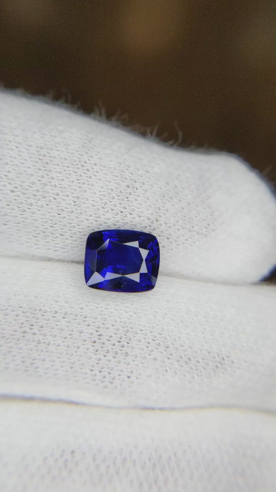 2.19 Ct. Blue Sapphire from Madagascar Size Video