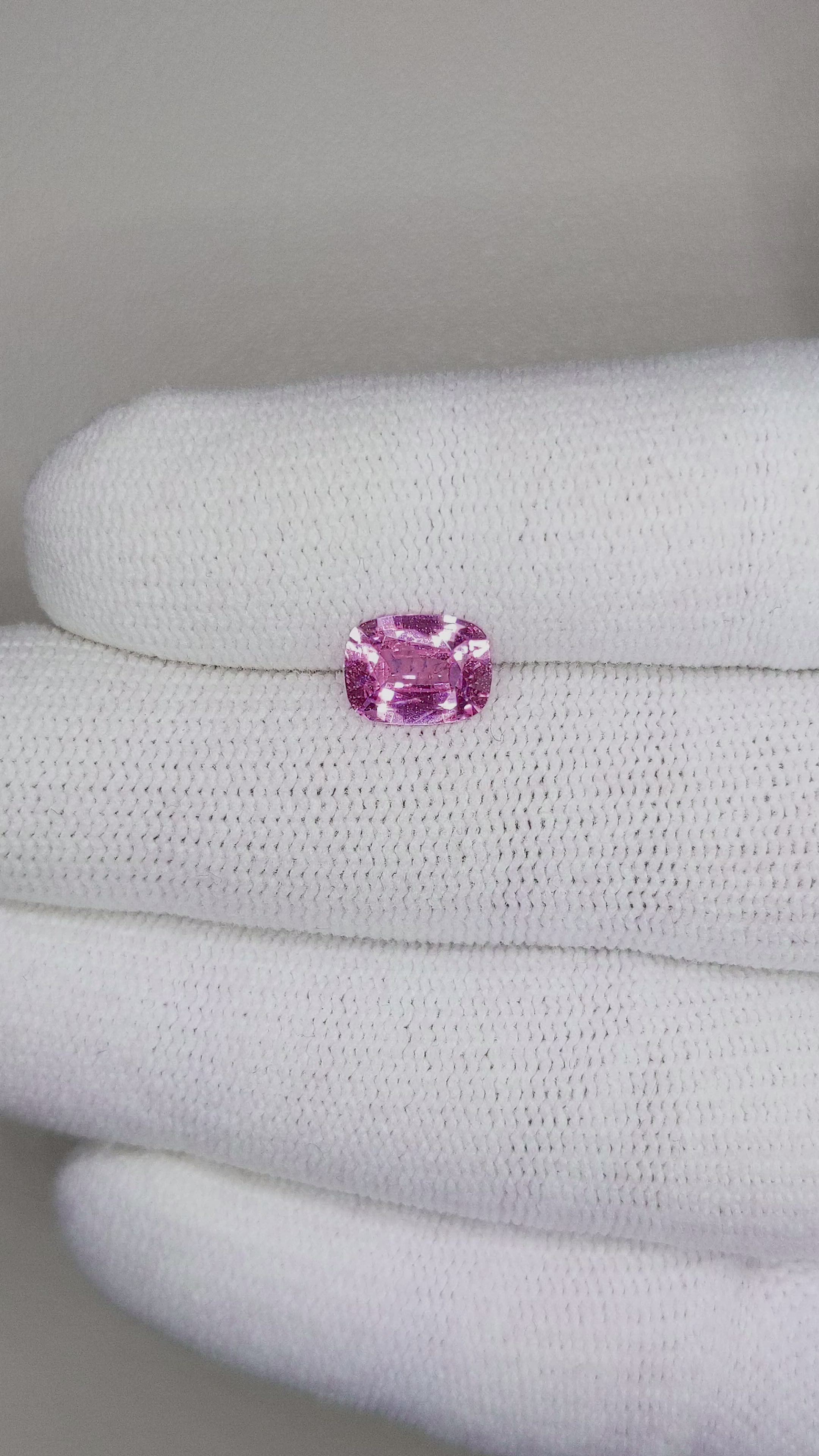 1.48 Ct. Pink Sapphire from Ceylon (Sri Lanka) Size Video