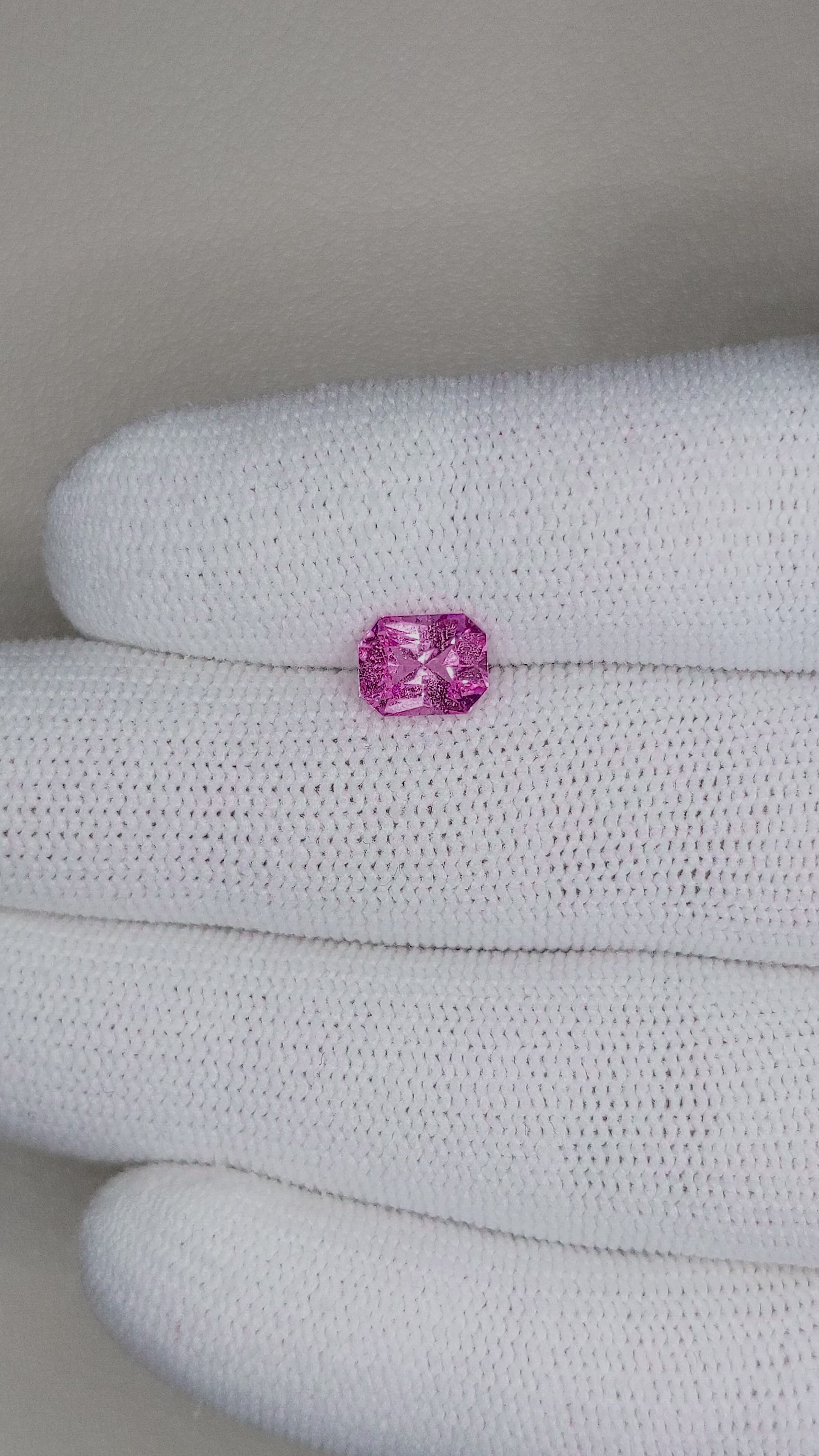 1.40 Ct. Pink Sapphire from Ceylon (Sri Lanka) Size Video