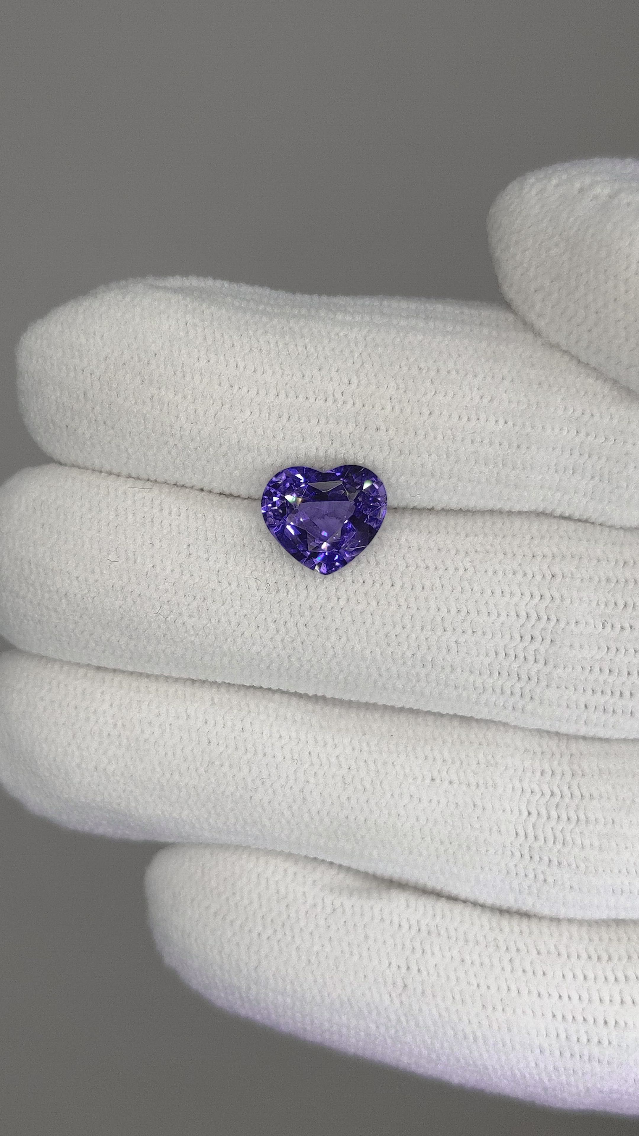2.01 Ct. Color Change Sapphire from Ceylon (Sri Lanka) Size Video