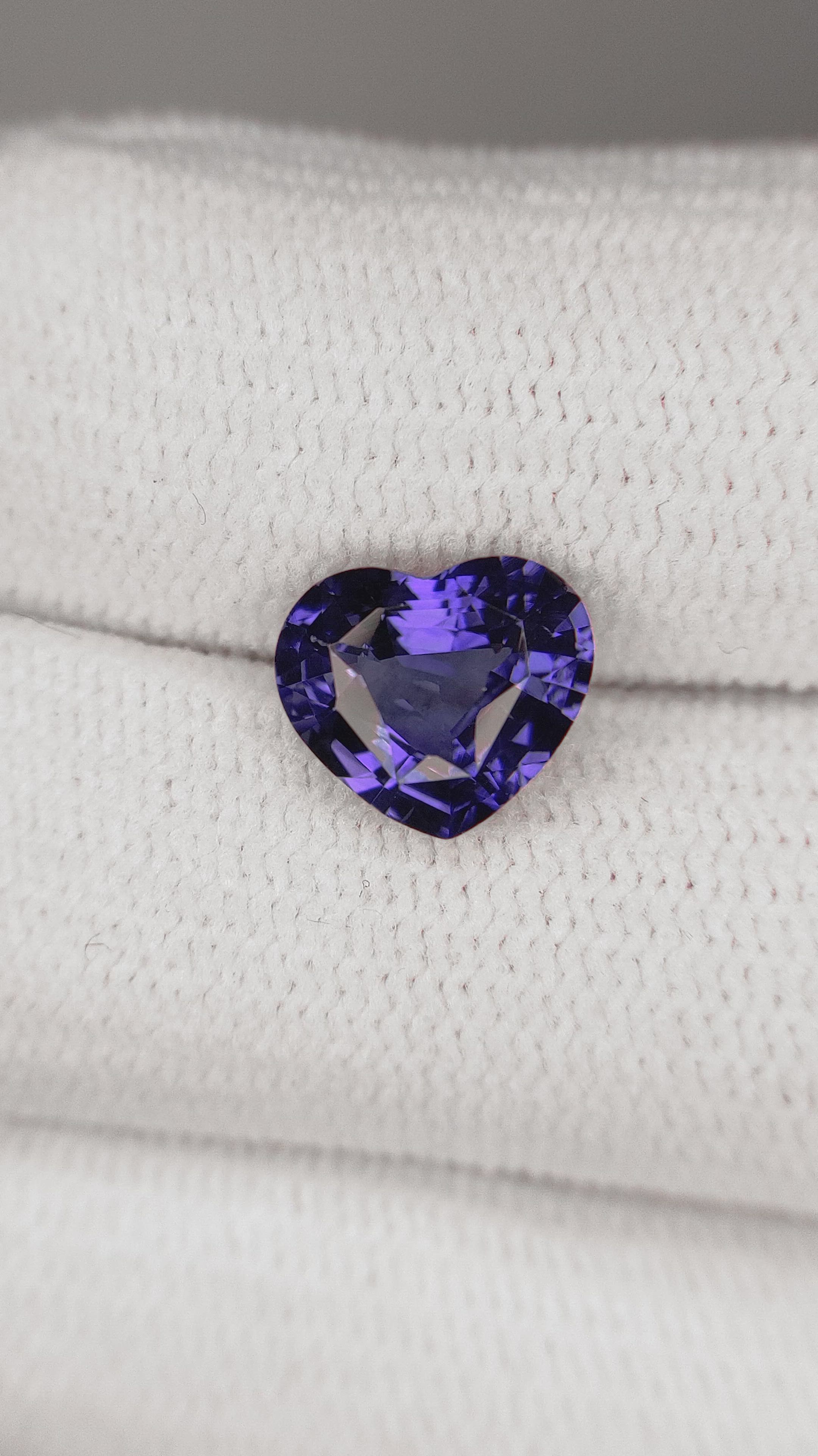 2.01 Ct. Color Change Sapphire from Ceylon (Sri Lanka) Size Video