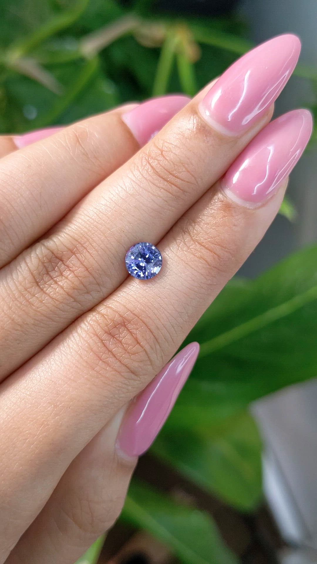 1.34 Ct. Blue Sapphire from Ceylon (Sri Lanka) Size Video