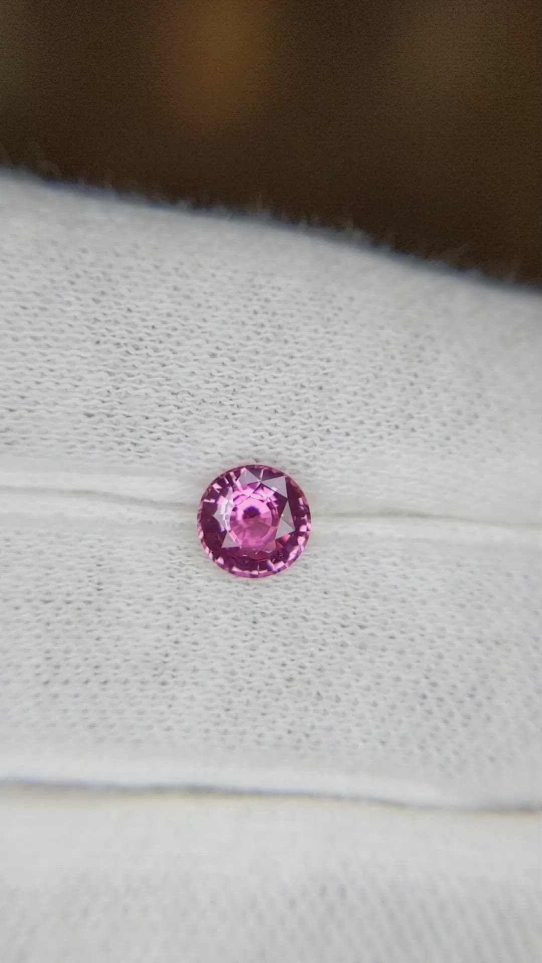 1.13 Ct. Pink Sapphire from Ceylon (Sri Lanka) Size Video
