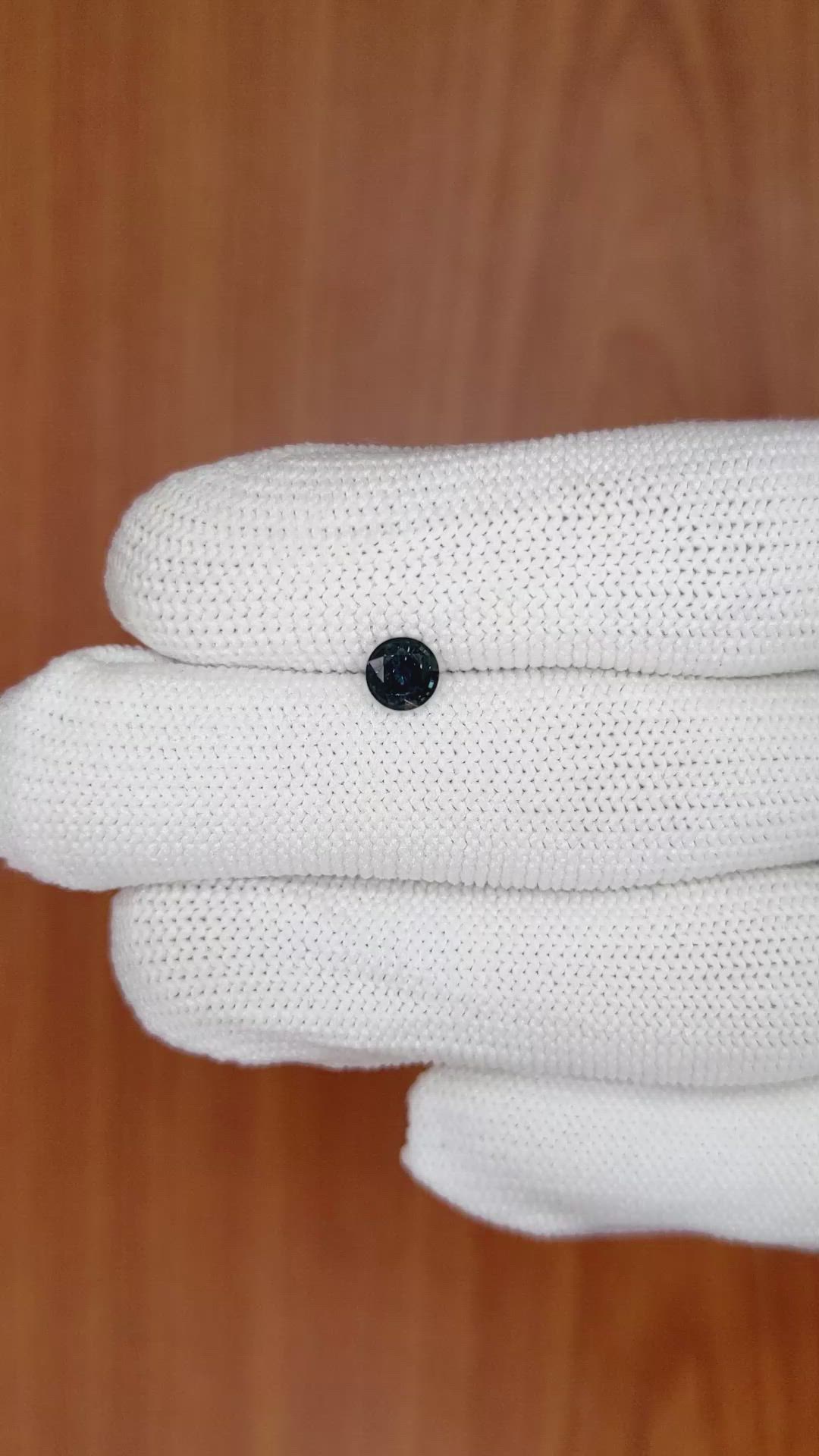 0.76 Ct. Sapphire from Madagascar Size Video