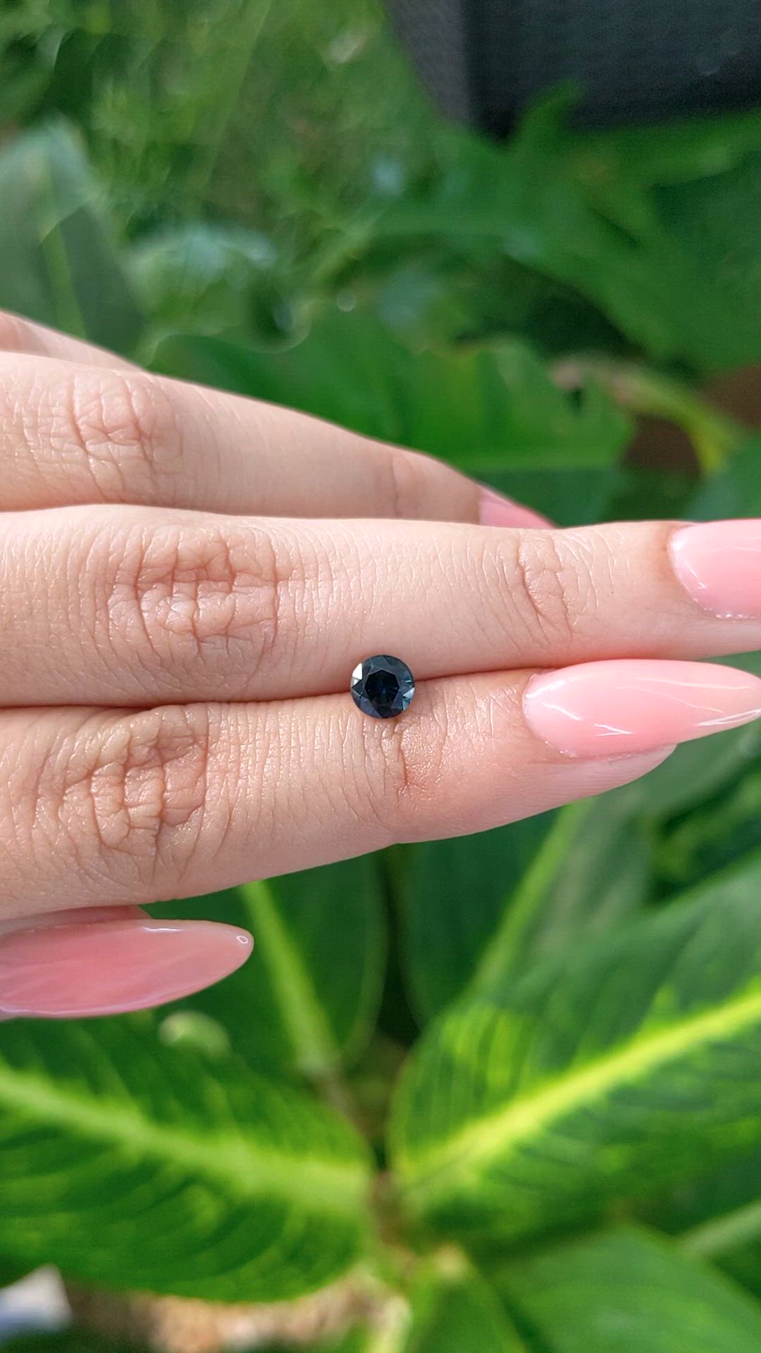 0.76 Ct. Sapphire from Madagascar Size Video