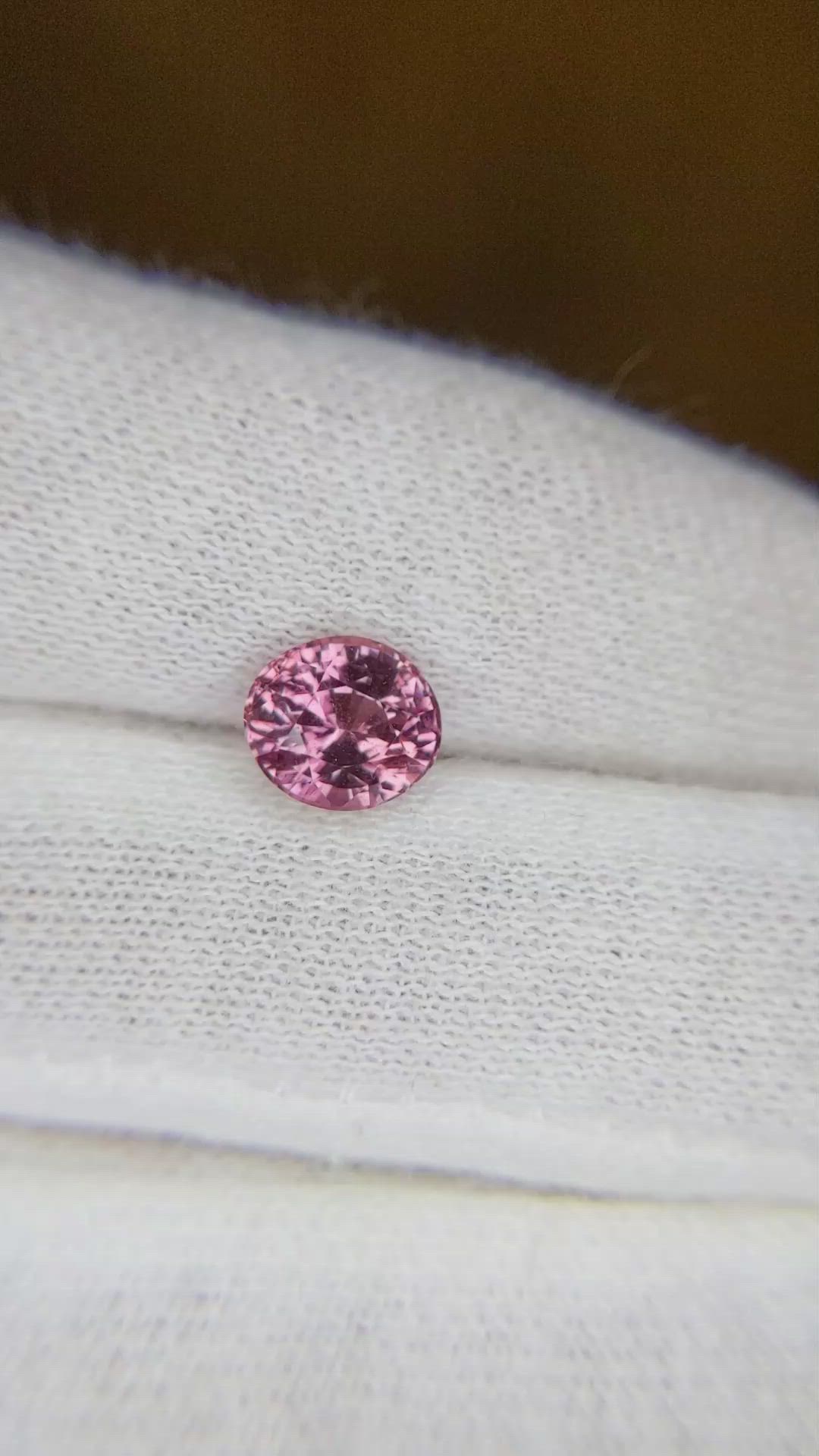 1.85 Ct. Pink Sapphire from Ceylon (Sri Lanka) Size Video