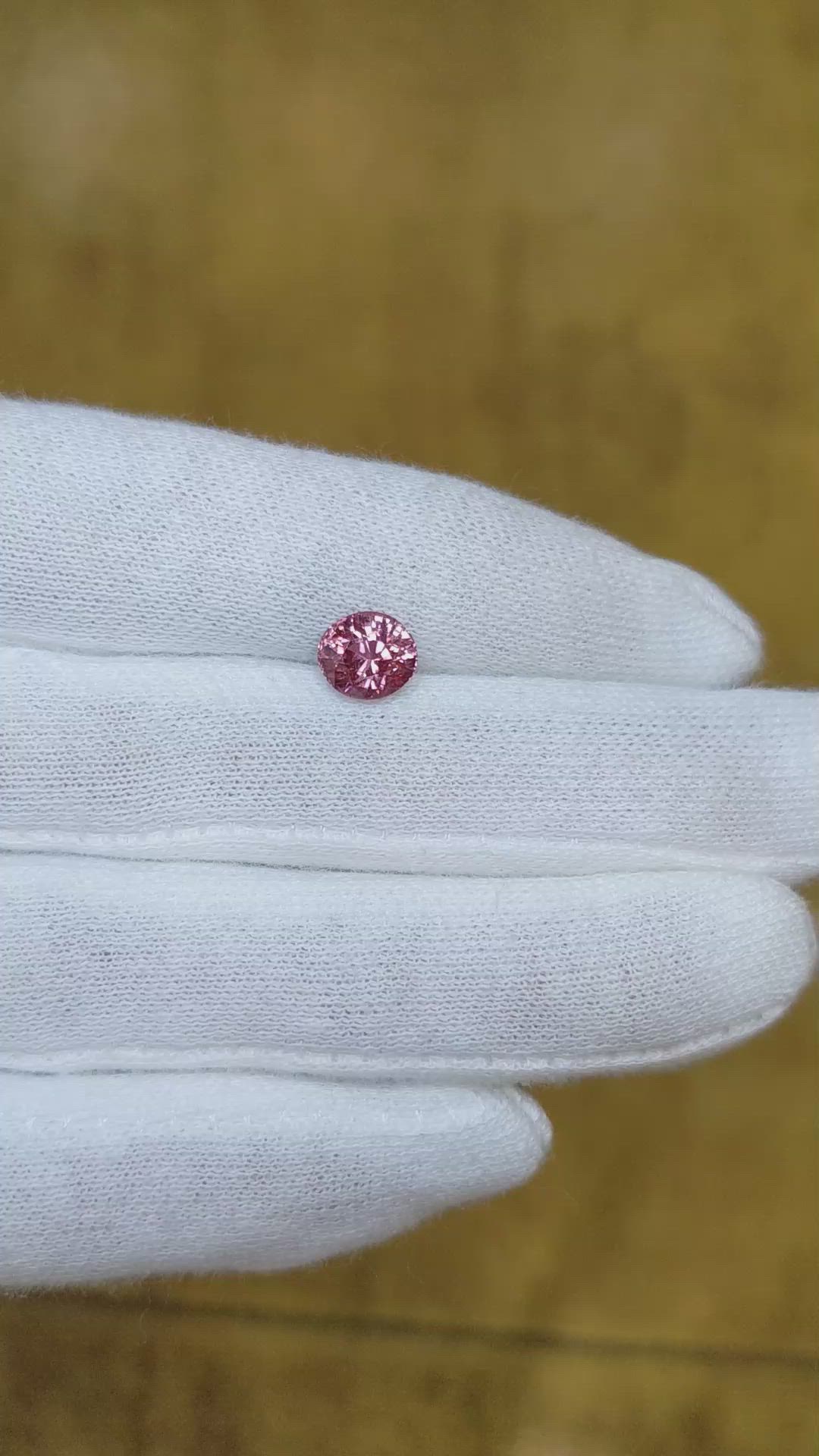 1.85 Ct. Pink Sapphire from Ceylon (Sri Lanka) Size Video