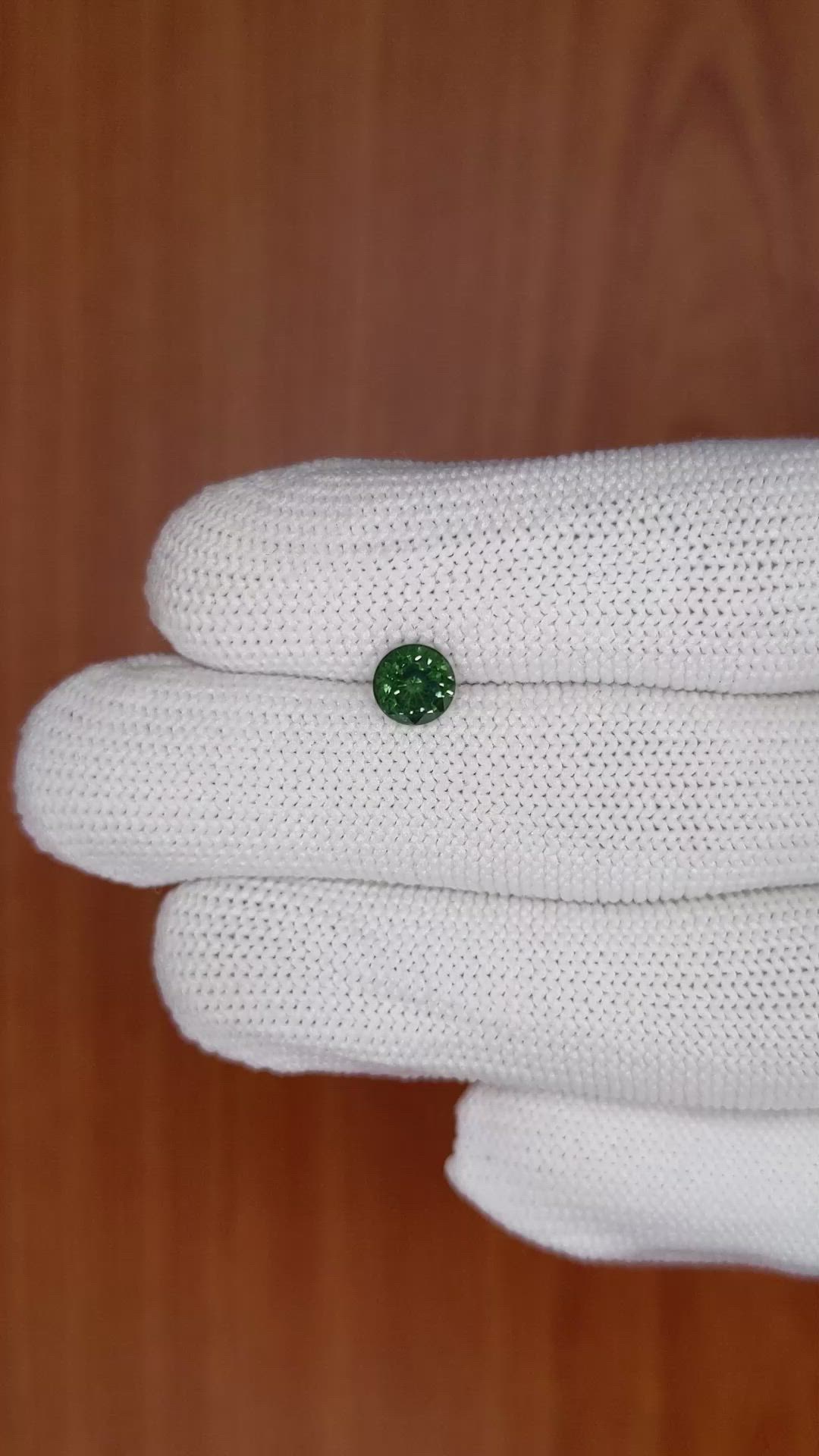 1.18 Ct. Green Sapphire from Madagascar Size Video
