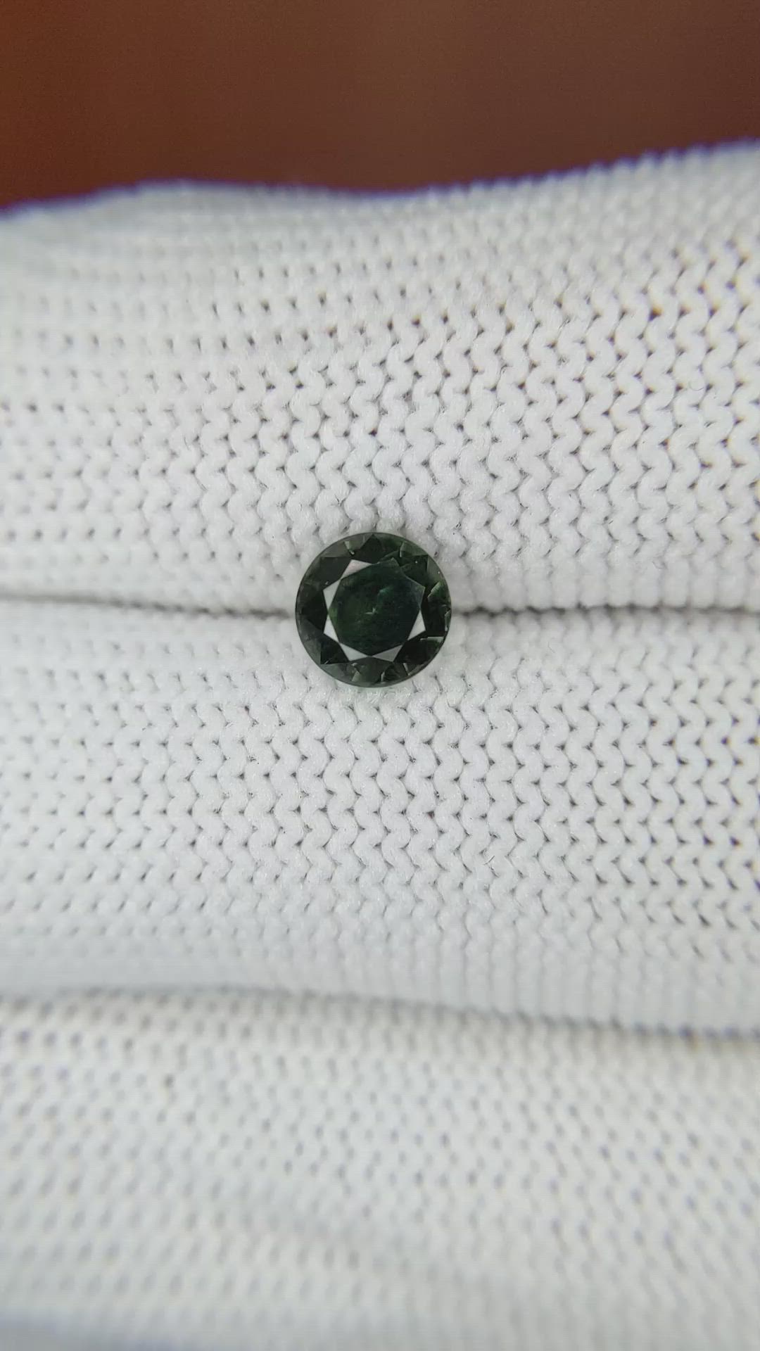 1.18 Ct. Green Sapphire from Madagascar Size Video