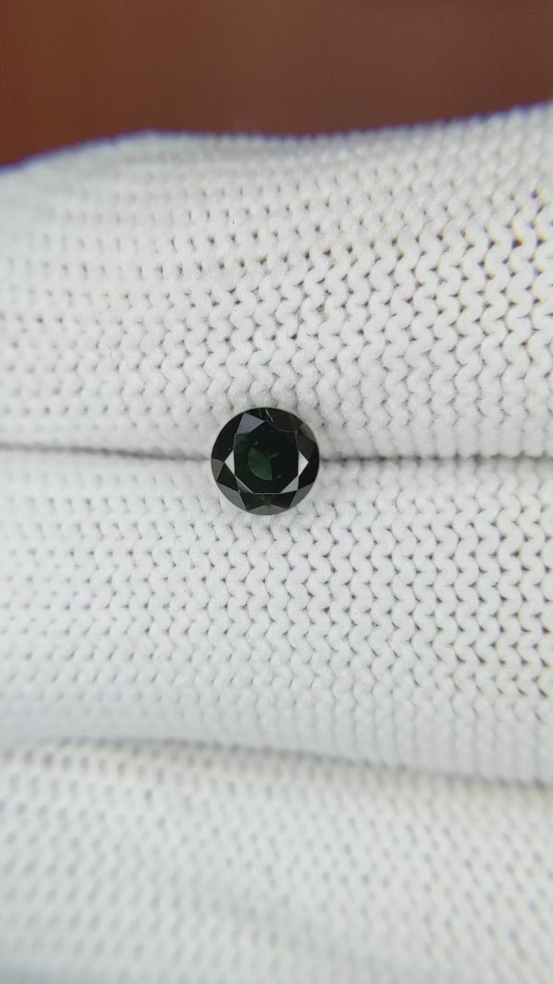 1.01 Ct. Greenish Blue Sapphire from Madagascar Size Video