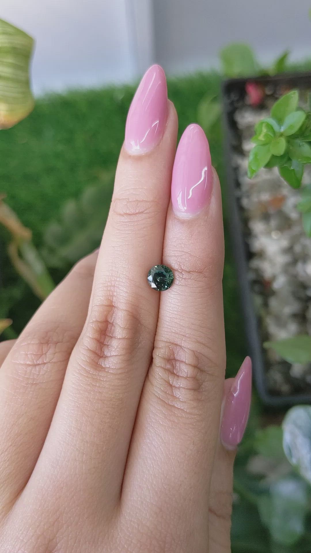 0.99 Ct. Sapphire from Madagascar Size Video