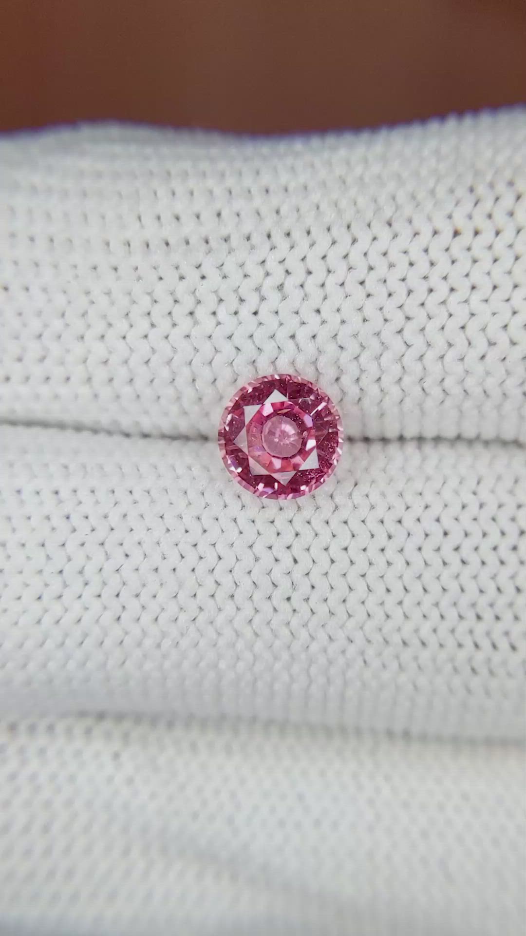 1.20 Ct. Pink Sapphire from Madagascar Size Video