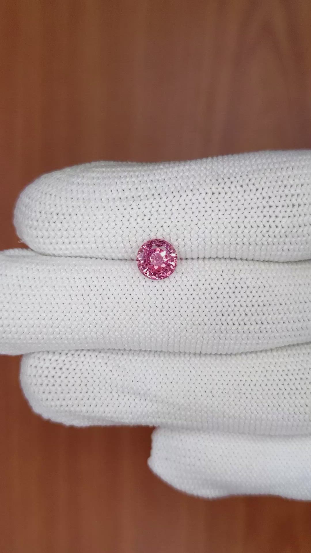 1.20 Ct. Pink Sapphire from Madagascar Size Video