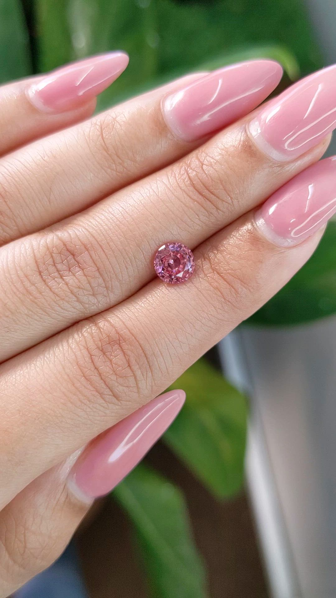 1.20 Ct. Pink Sapphire from Madagascar Size Video