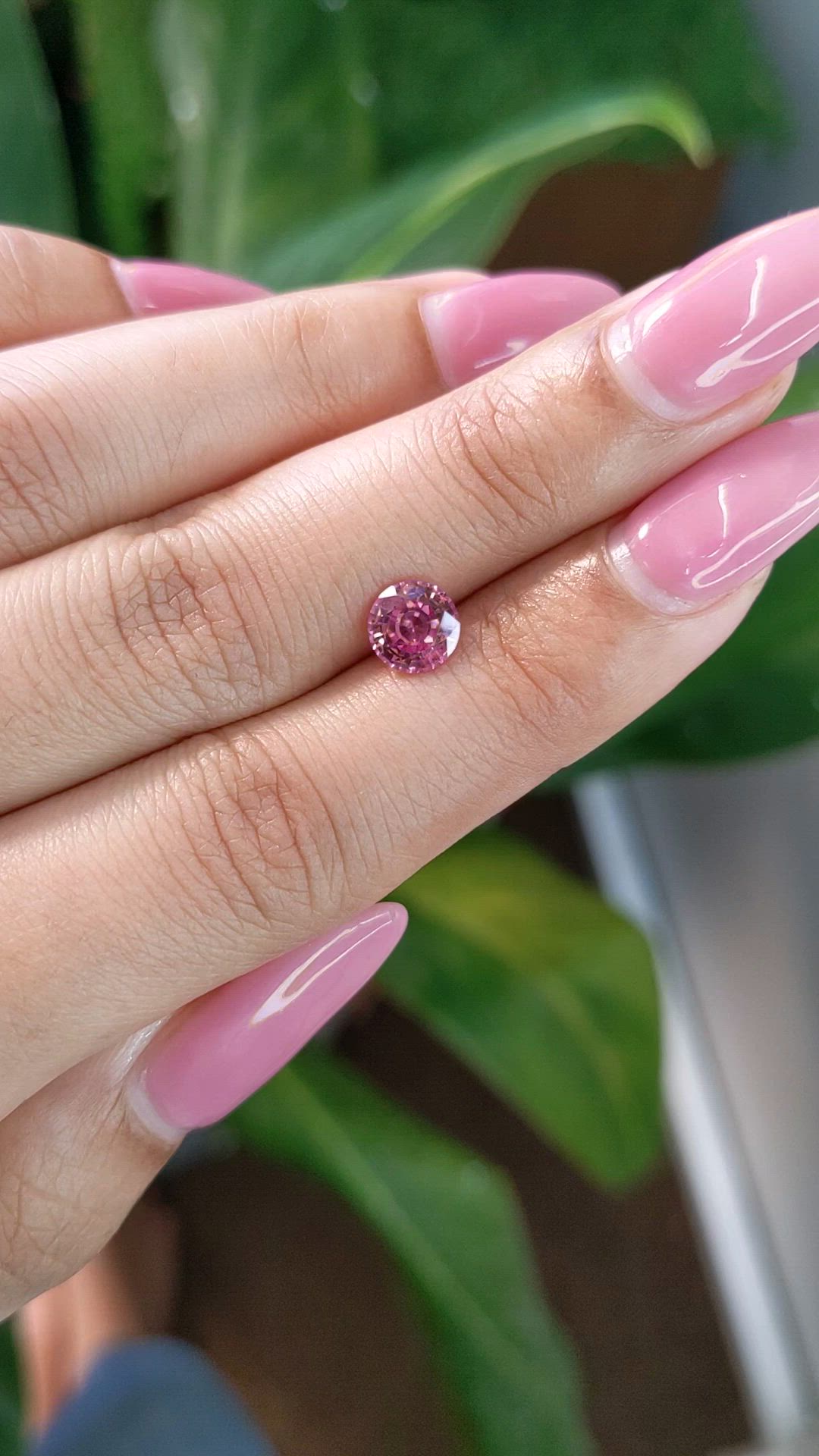 1.20 Ct. Pink Sapphire from Madagascar Size Video