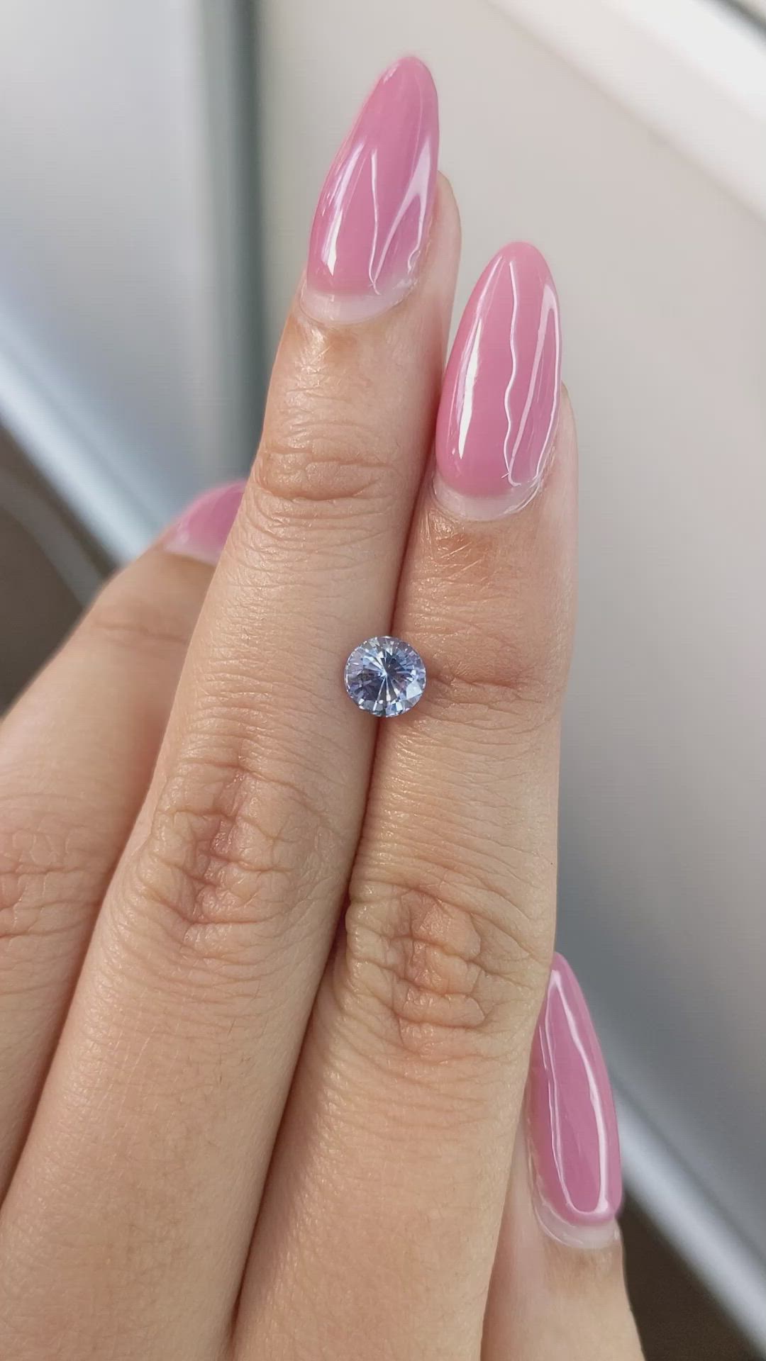 1.02 Ct. Blue Sapphire from Ceylon (Sri Lanka) Size Video