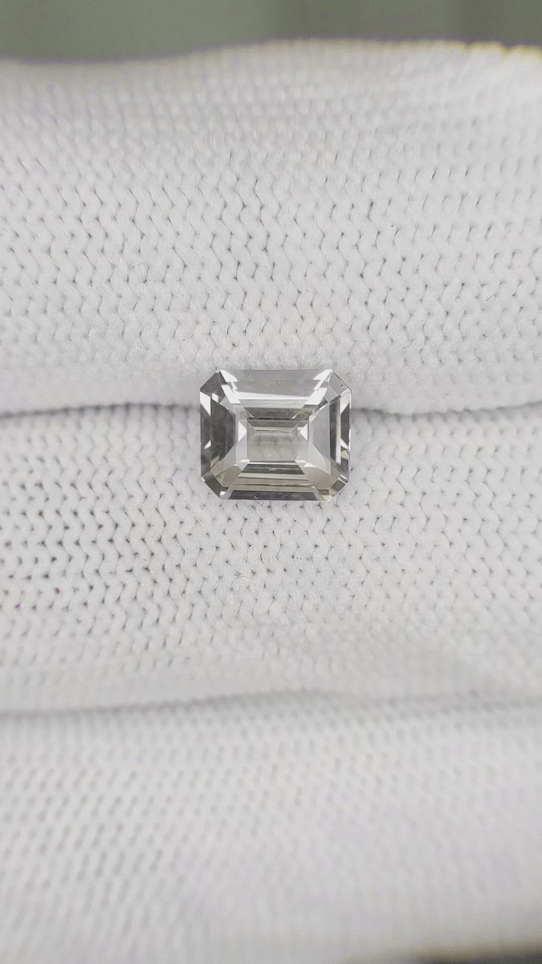 2.00 Ct. Peach Sapphire from Ceylon (Sri Lanka) Size Video