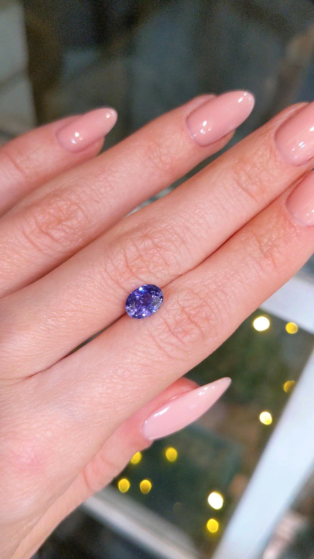 1.51 Ct. Color Change Sapphire from Ceylon (Sri Lanka) Size Video