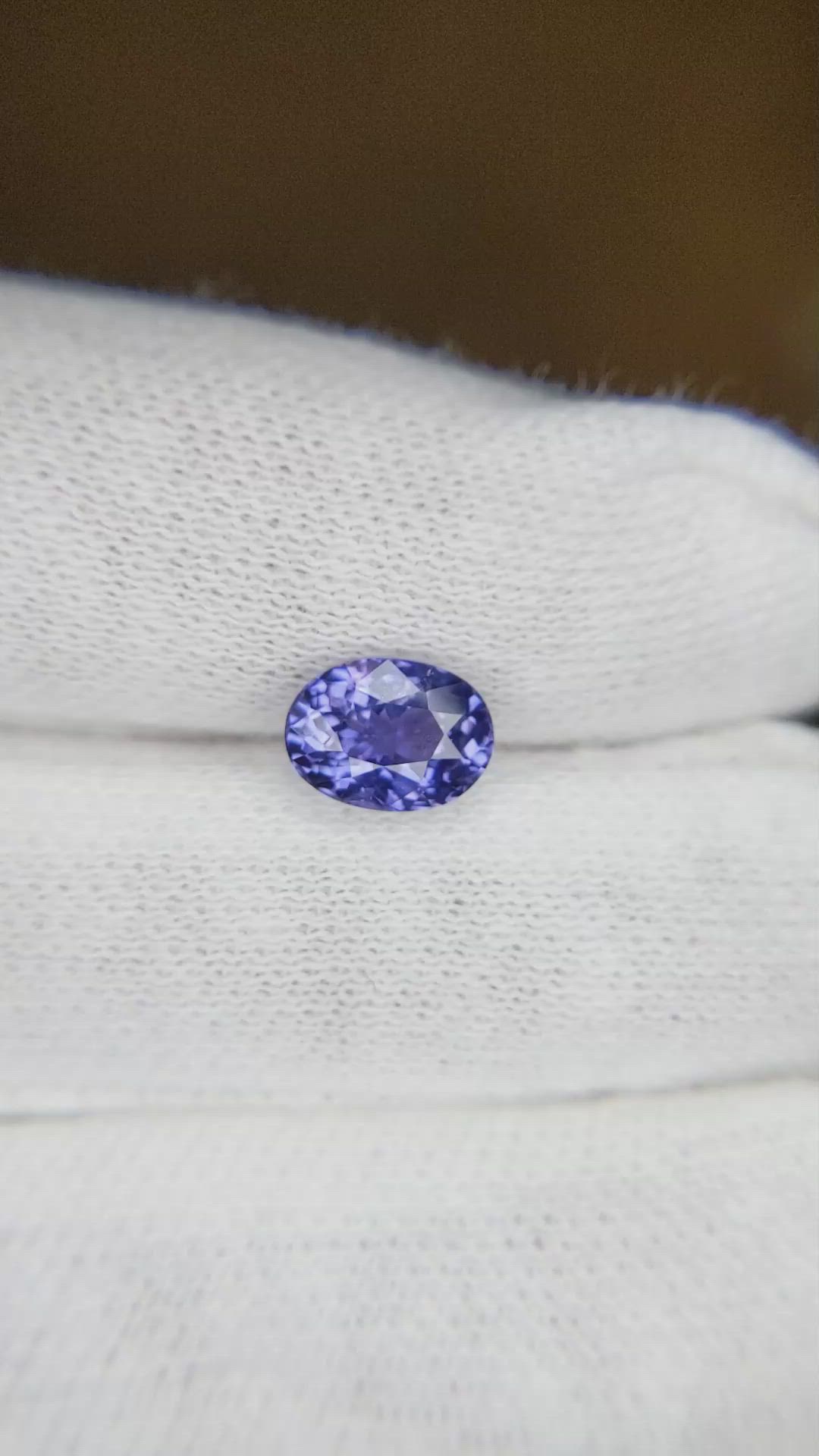 1.51 Ct. Color Change Sapphire from Ceylon (Sri Lanka) Size Video