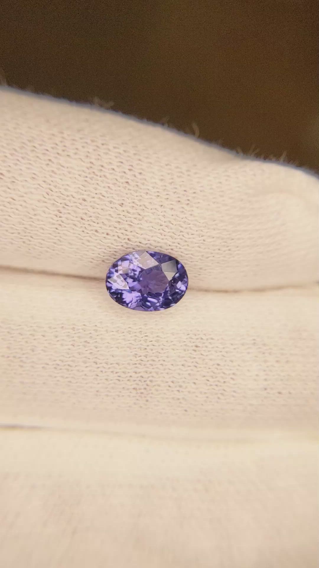 1.51 Ct. Color Change Sapphire from Ceylon (Sri Lanka) Size Video